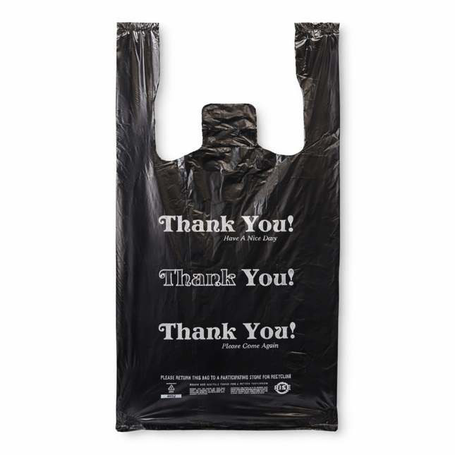 Black T-Sack Small 8" x 4" x 16" 13 Mic - 1000/Case