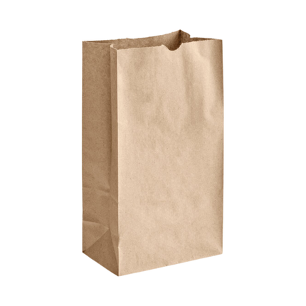 Brown Paper Bags 4 lb - 500/Pack