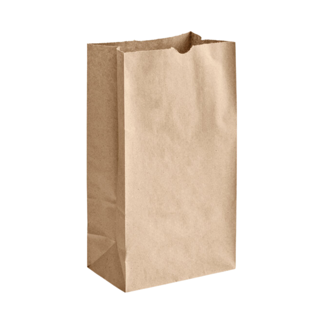 Brown Paper Bags 4 lb - 500/Pack