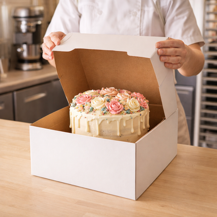 Cake Box 12 x 12 x 6 Inch - 50/Case