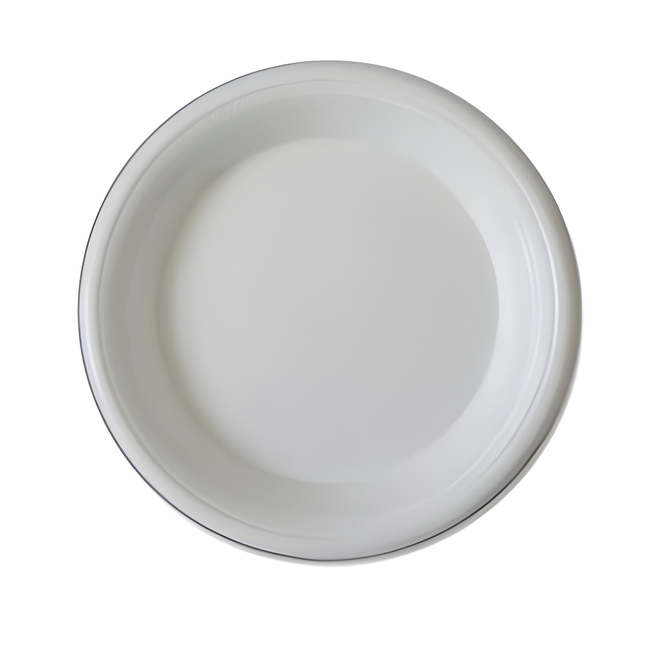 Foam Pack Plate 10" - 1 Compartment - 500/Case