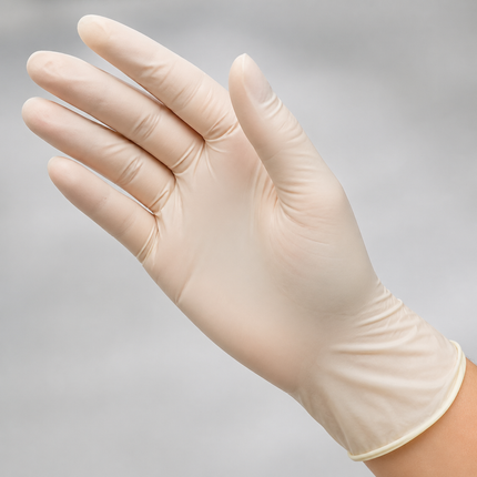 Large Powder-Free Latex Gloves - 1000/Case