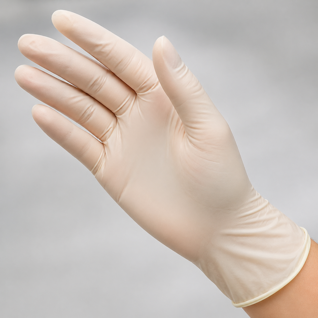 Large Powder-Free Latex Gloves - 1000/Case