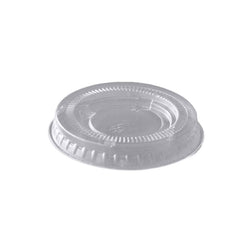 Tapa de plástico Rise Pet para taza de soufflé/taza de porción de 0,5 a 1,25 oz 2500/caja 