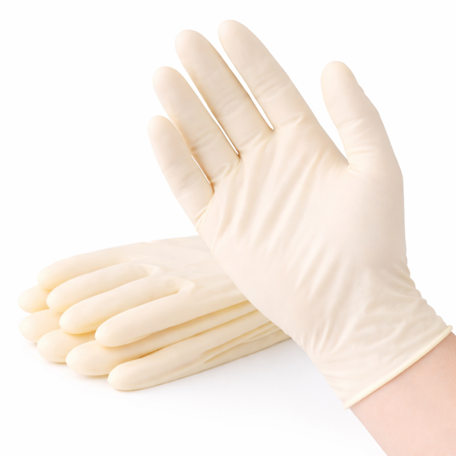 Medium Powder-Free Latex Gloves - 1000/Case