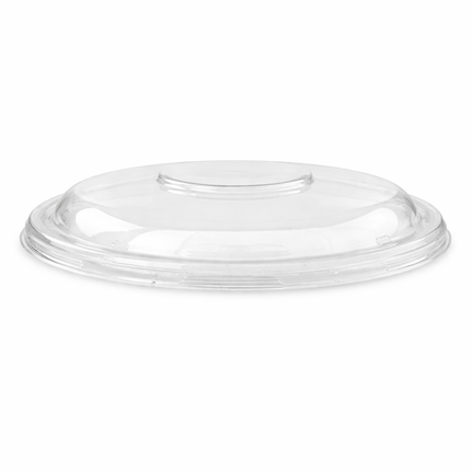 PET Lid for 32 oz Compostable Bagasse Bowl 500/Case