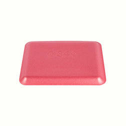 CKF 88066 #34/4S Durable Rose Foam Meat Tray – 9 1/4" x 7 1/4" x 1/2" (500/Case)
