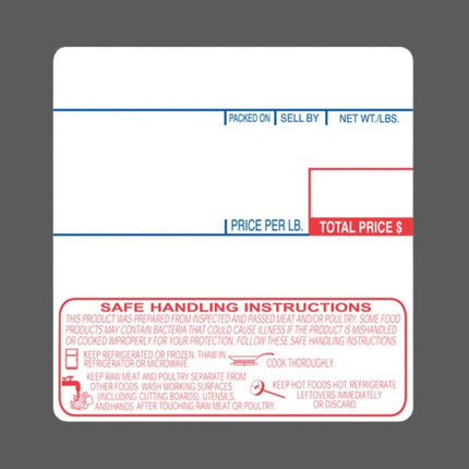 CAS Scale Labels - Pattern 1477 (8020) - 6000/Case