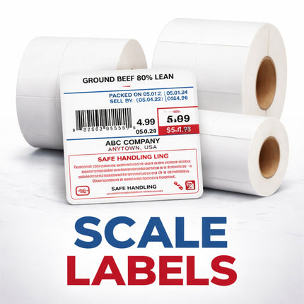 CAS Scale Labels - Pattern 1477 (8020) - 6000/Case