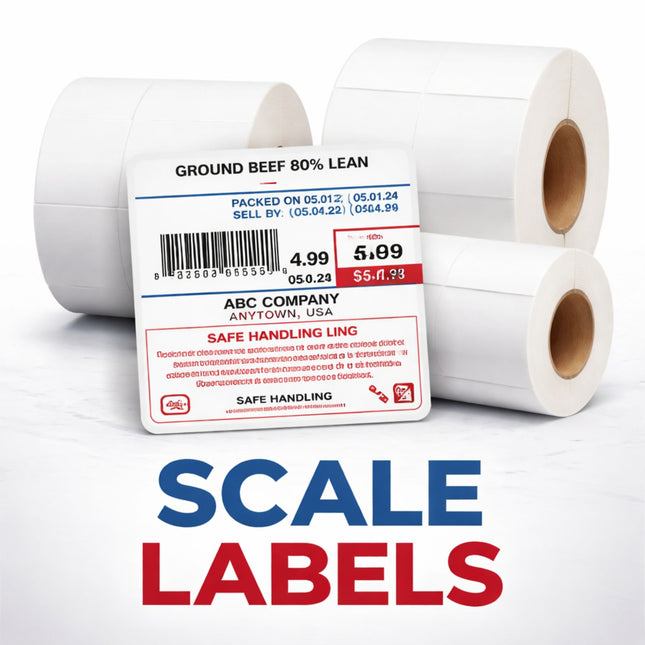 Torrey Plain Scale Labels #1393-B (M48) - 12 Rolls/Case