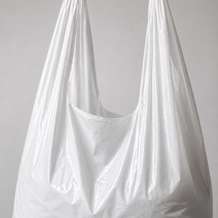 White Extra Large Plastic T-Shirt Bags 15" x 7" x 26" 14 Mic - 500/Case