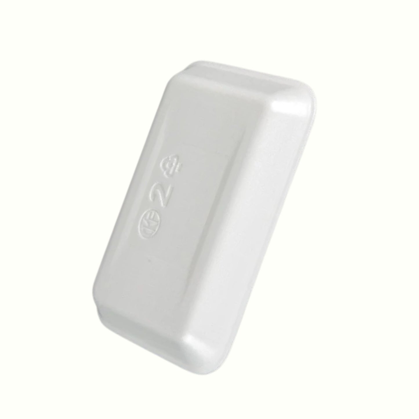 CKF 88102 #2 Durable White Foam Meat Tray – 8 1/4" x 5 3/4" x 3/4" (500/Case)