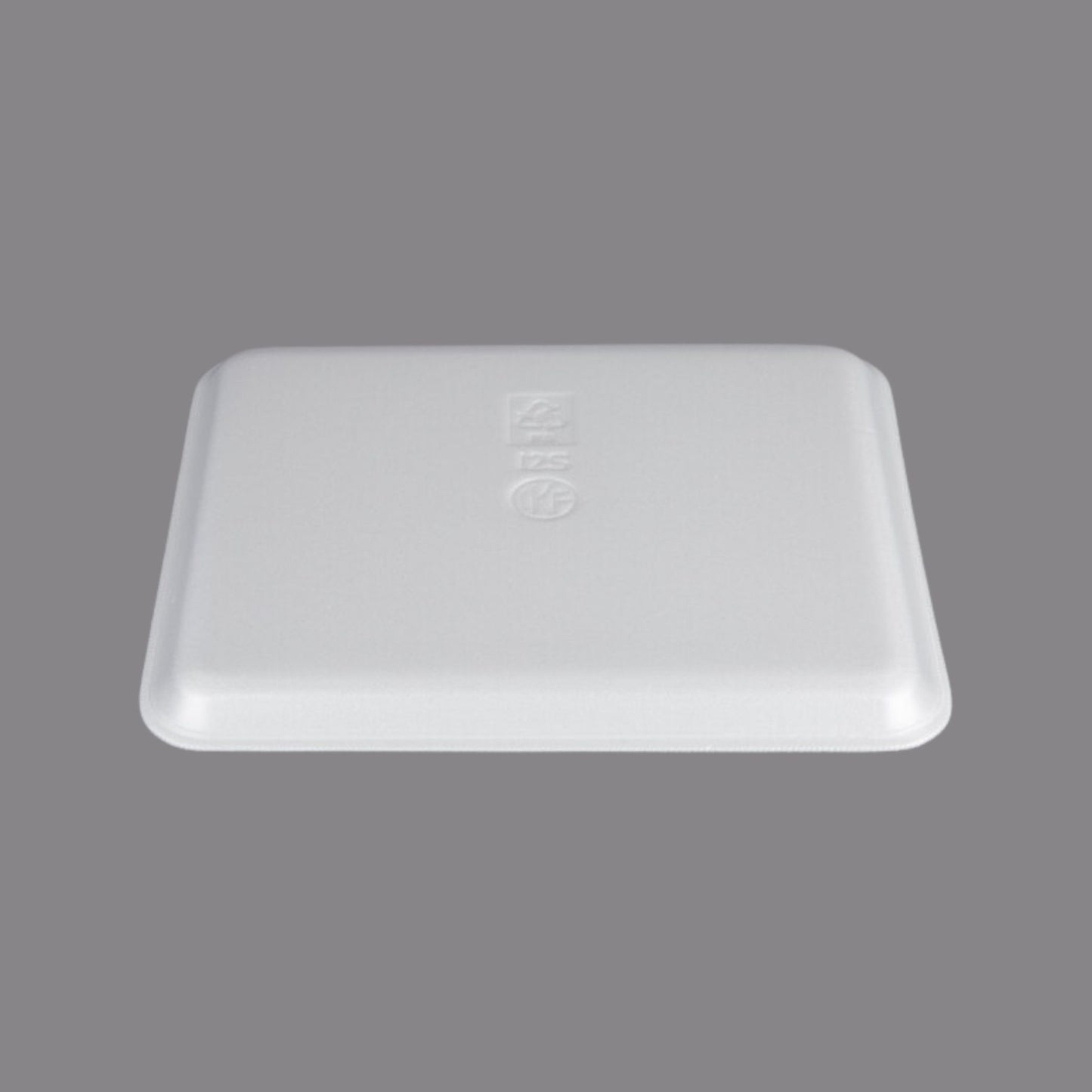 CKF 88112 #12S Durable White Foam Meat Tray – 11" x 9" x 1/2" (250/Case)