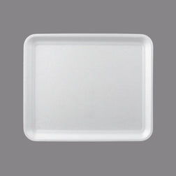 CKF 88112 #12S Durable White Foam Meat Tray – 11