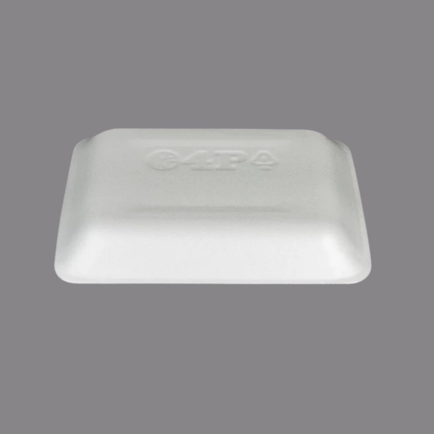 CKF 88176 #4PR Durable White Foam Meat Tray – 9 1/4" x 7 1/4" x 1 1/4" (500/Case)