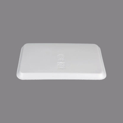 CKF 88116 #16S Durable White Foam Meat Tray – 11 3/4" x 7 1/2" x 5/8" (250/Case)