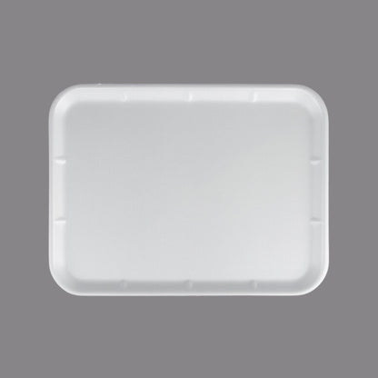 CKF 88140 White Foam Meat Tray 16" x 12" x 5/8" - 100/Case