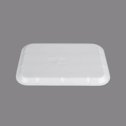 CKF 88142 #10X14 Durable White Foam Meat Tray – 14" x 10" x 3/4" (100/Case)