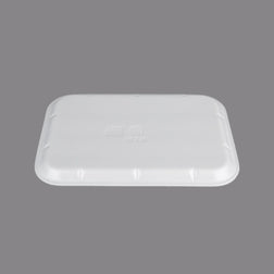 CKF 88142 #10X14 Durable White Foam Meat Tray – 14" x 10" x 3/4" (100/Case)