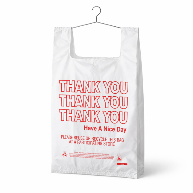 White T-Sack Small 8X4X16 13 Mic -1000/Case