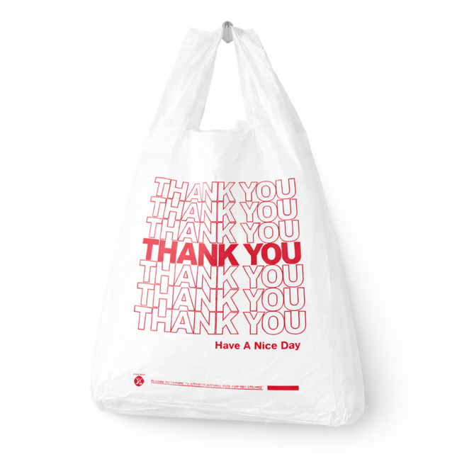 White T-Sack Medium Hd 10X5X18 14 Mic - 1000/Case