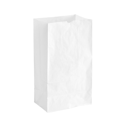 White Paper Bags 20 lb - 500/Pack